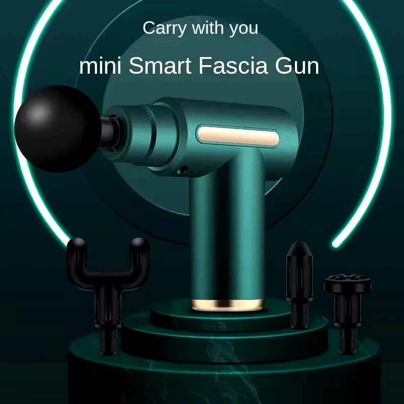 💪 Mini Massageador Portátil de Percussão – Leve, Silencioso e com Velocidade Ajustável para Massagem Muscular Profunda