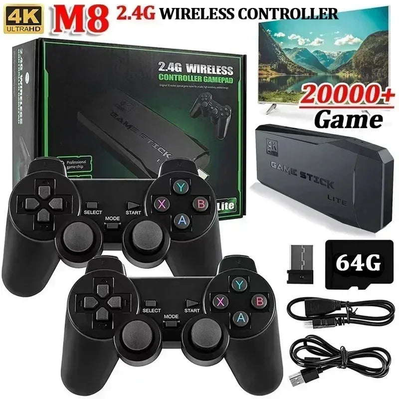 Hdmi Game Stick Retro 2 Controle 21 Mil Jogos