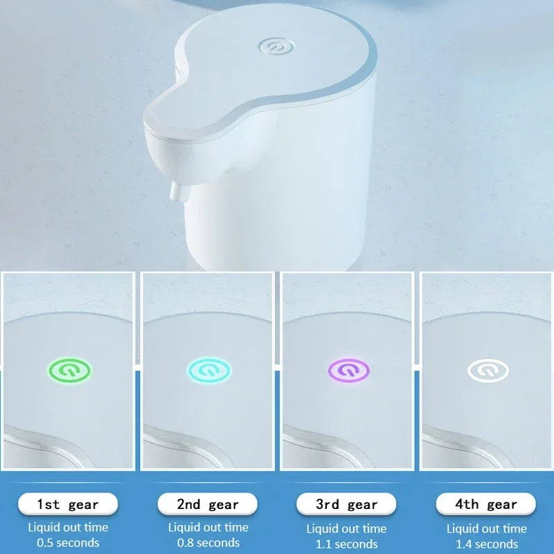 🧼 Dispenser Automático de Sabonete Espuma 350ml | Sensor Infravermelho | Recarregável via USB | Sem Toque e Higiênico