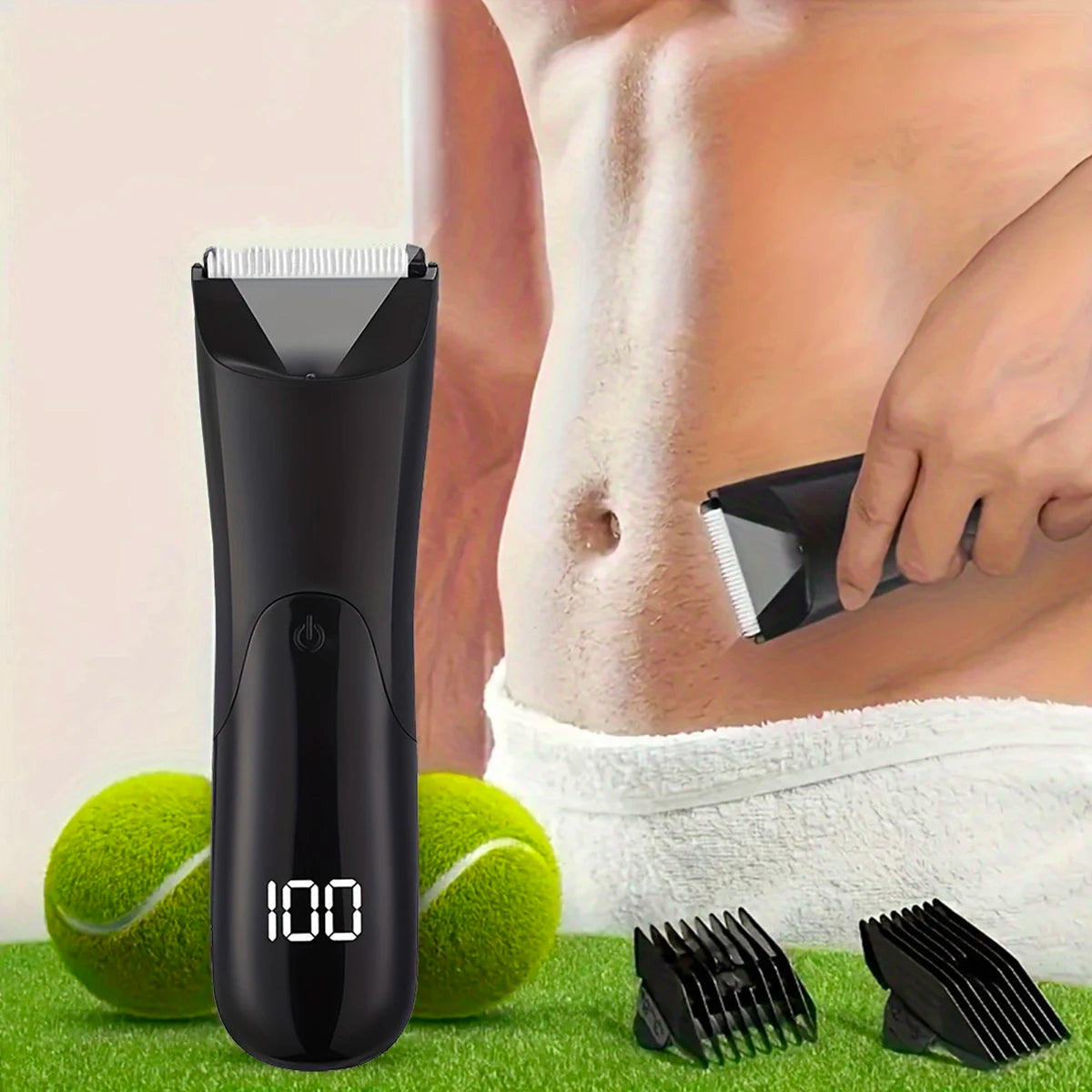 đ Aparador Masculino Multifuncional 7 em 1 | Barba, Virilha, Peito, Axilas, Pernas e Braços | PrecisĂŁo e Conforto para Todos os Tipos de PĂȘlos