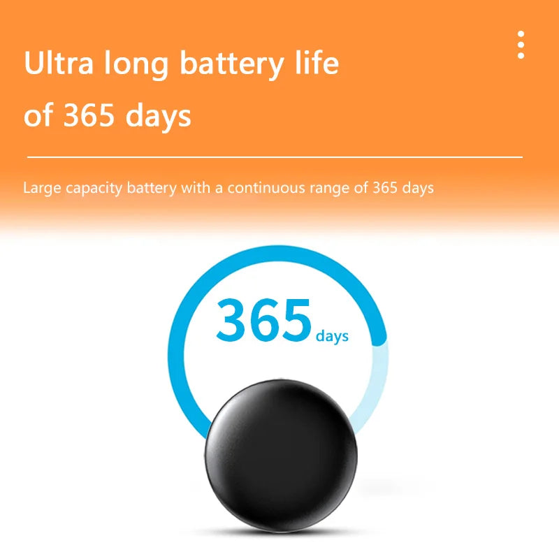 📍 Xiaomi Mini Rastreador Inteligente Bluetooth 5.0 | Localizador Portátil Antiperda para Pets, Crianças, Bolsas e Chaves | Compatível com App