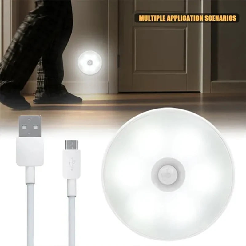 Sensor de Luz Noturna LED Sem Fio