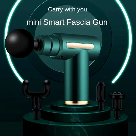 💪 Mini Massageador Portátil de Percussão – Leve, Silencioso e com Velocidade Ajustável para Massagem Muscular Profunda
