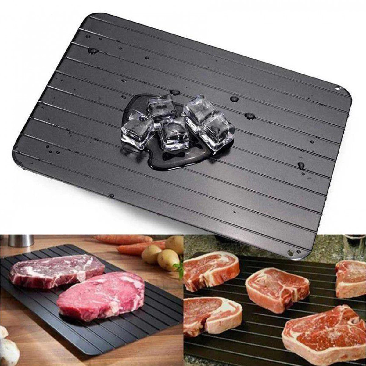 Tábua Mágica Descongelante Descongela Alimentos Carnes Frango Defrost Express